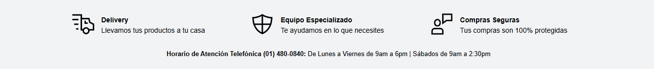 Garantías y Horarios